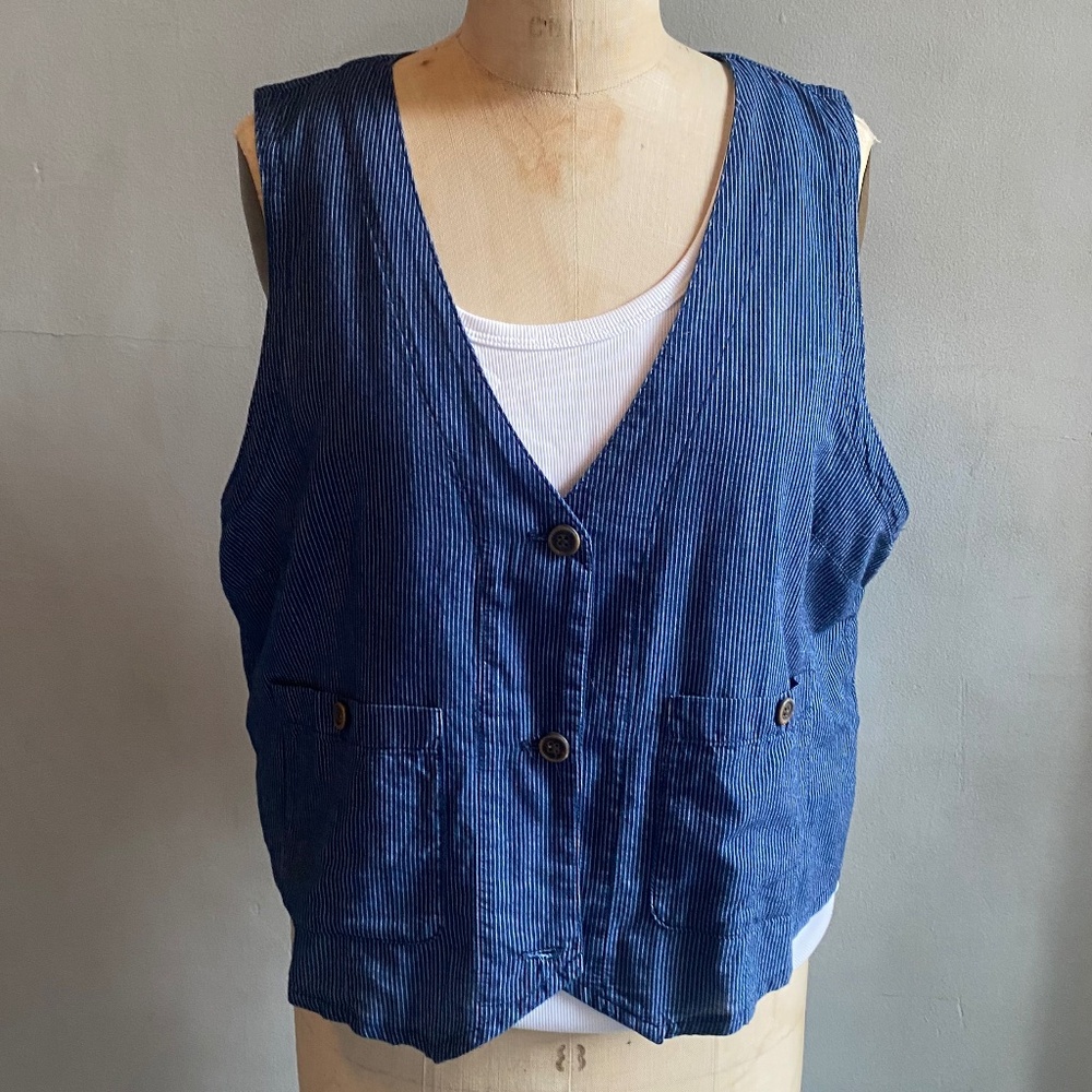 J Crew Lightweight Cotton Vest NWT Size 16